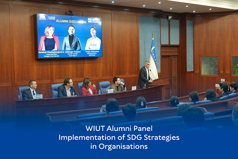 WIUT Alumni Panel - Implementation of SDG Strategies in Organisations